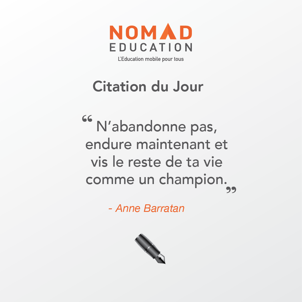 Nomad Education Citation Du Lundi Un Peu De Motivation Pour Vos Etudes Quote School Study Bac Brevet Revisions T Co Mm69ouxyzx Twitter Nomad Education Citation Du Lundi Un Peu De Motivation Pour Vos Etudes Quote School Study Bac Brevet Revisions T Co Mm69ouxyzx Twitter