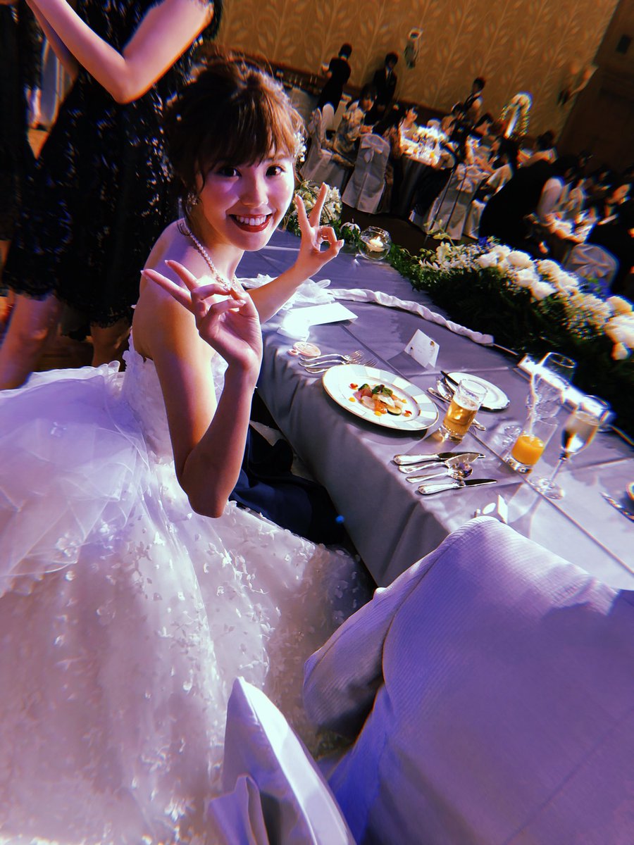 関根貴大 金子栞結婚披露宴 Twitter