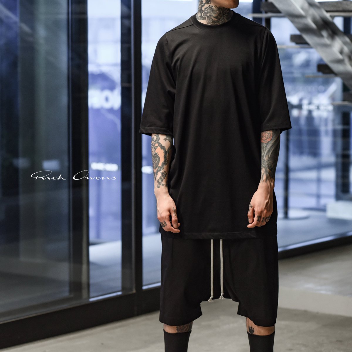 Rick Owens リックオウエンス ハーフパンツ サルエルパンツ