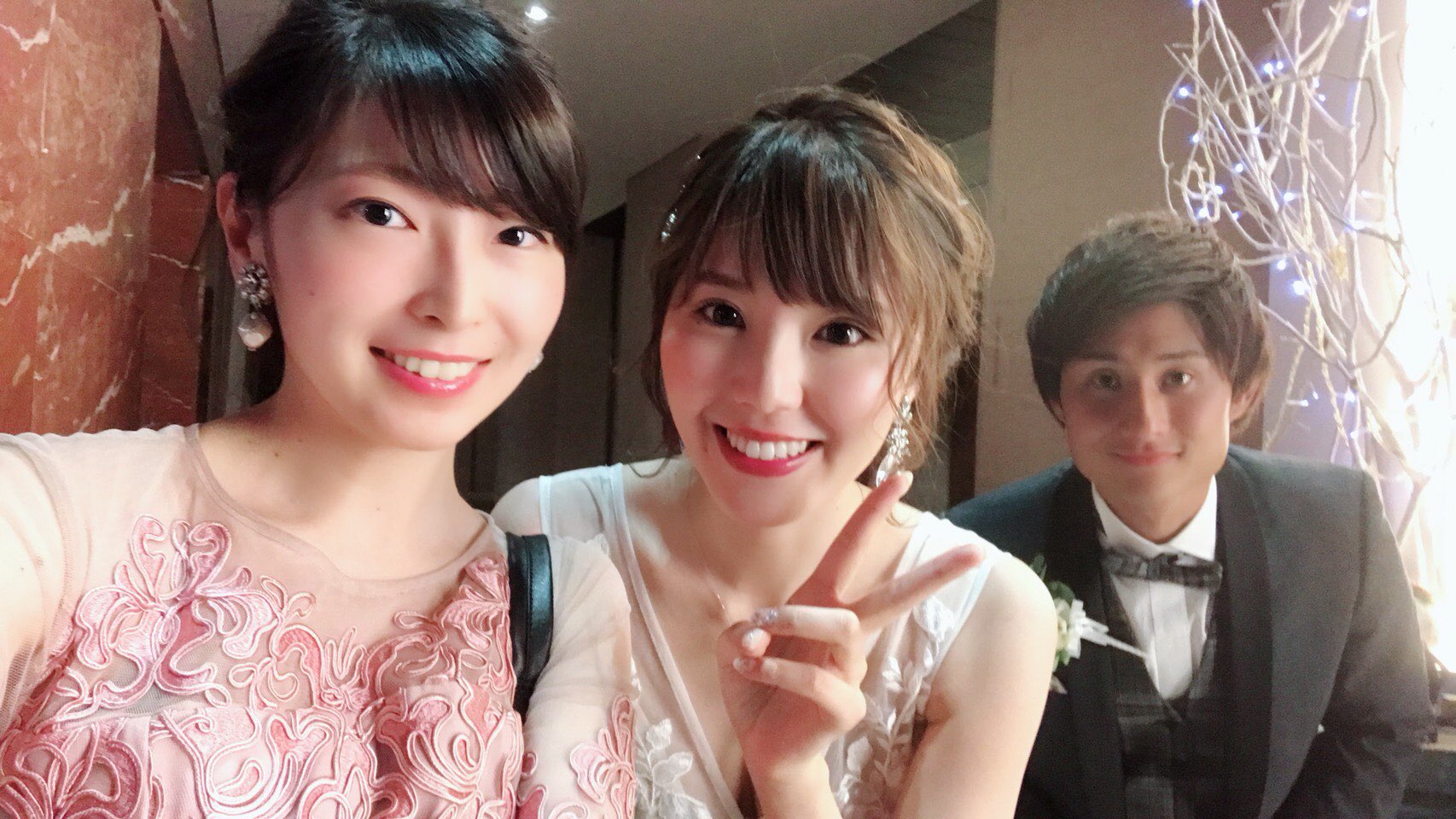 関根貴大 金子栞結婚披露宴 Twitter