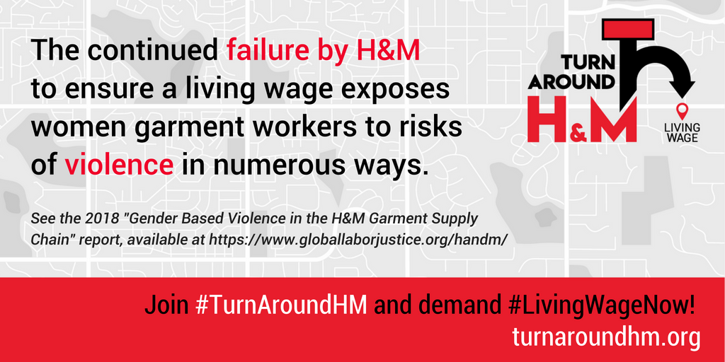 nahtineva's tweet photo. A new report highlights a link between poverty wages &amp; #GenderBasedViolence in @hm supply chain. Yet another reason to join the #TurnAroundHM campaign and sign the petition demanding #LivingWageNow: https://t.co/M6iQHGxDp5 #ILC2018 https://t.co/RRuXrjZAvk
