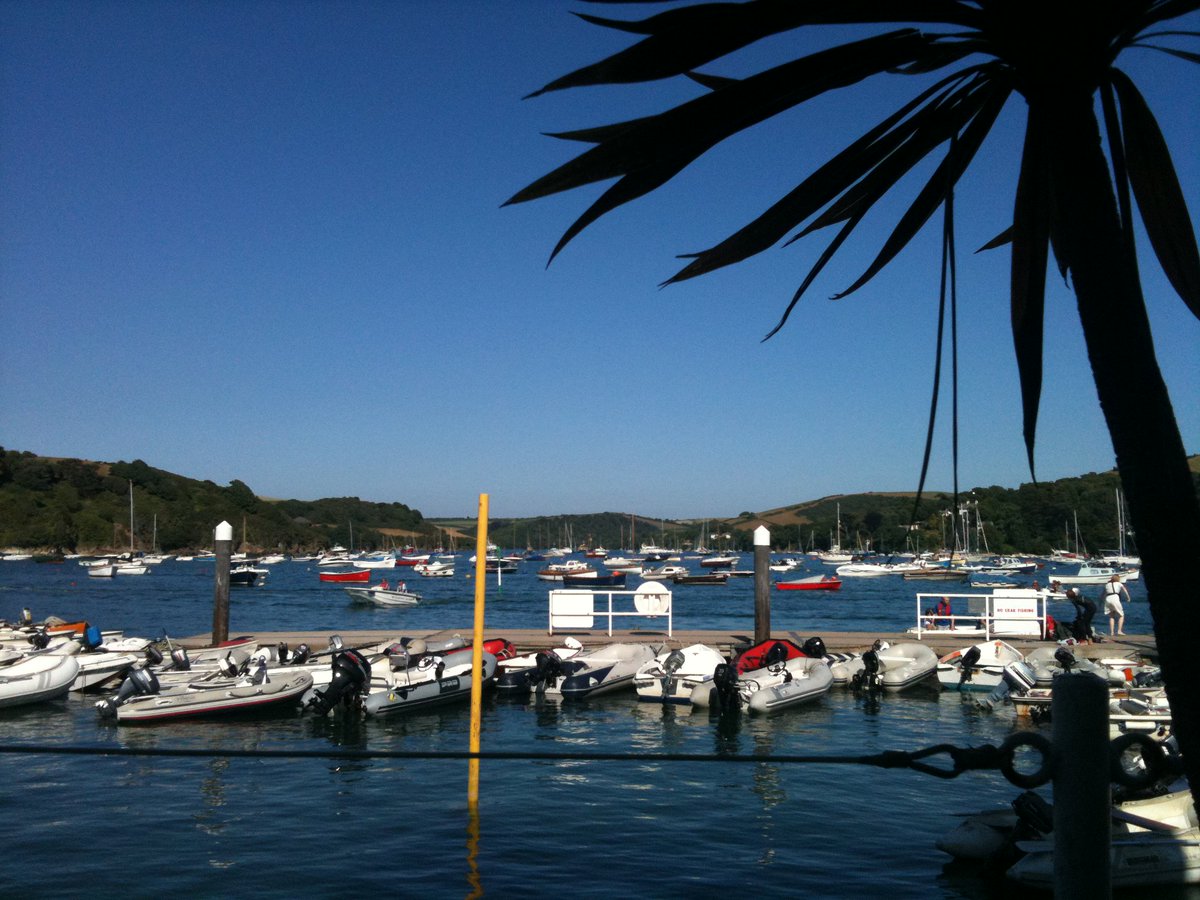 A lazy summer day in Salcombe, #UK. #DevonDay