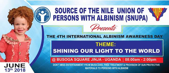 Kmg_uganda's tweet image. 13th June 2018 Busoga square @jinjacity town hall on the INTERNATIONAL ALBINISM DAY @OgikPeter @SNUPA6 @SOFU_UG @RebeccaKadaga @Parliament_Ug @KagutaMuseveni @JinjaKiiraFest @jinjasafari @nbstv @NTVParliament @ntvuganda @HEBobiwine @ruz_kev @UNHumanRights #TrapaDrive @EmpireGain