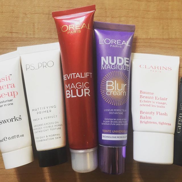 blognewsweekly1's tweet photo. Tried and tested primers .
.
.
#primers #triedandtested #primerreview #magicblur #beautyflashbalm #faveproducts #goodandbad #beautyreview #makeupreview #skinprimer #facemakeup #makeupbase #pspro #primarkmakeup #penneys #penneyshun #bestprimer #loveclarins #clarins #mattifyin… https://t.co/KSHa2UUGkQ