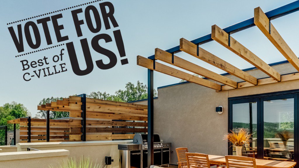 StonyPointDB's tweet photo. Have you voted yet? There are only five days left to cast your vote for Cville Weekly's Best Of competition! Vote for us for Cville's Best Home Builder! ➟ https://t.co/1q9x9MCbvm https://t.co/e53qHV0r7U