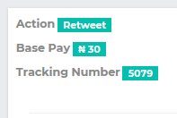 noisemakerzng's tweet photo. Action: Retweet
Base Pay: #30
Tracking Number: 5079
Visit https://t.co/VpuozbZTZK   to act on it
#noisemakerz https://t.co/3xD726b8PB