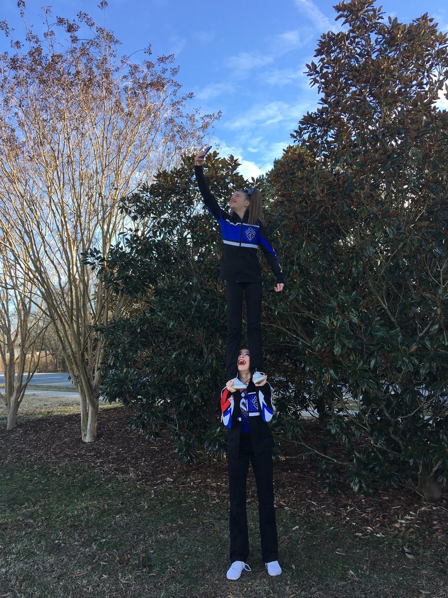 Anything for cell service because #CAllaCAt starts today!!!! <a href="/CA_CharlotteNC/">Cheer Athletics NC</a>