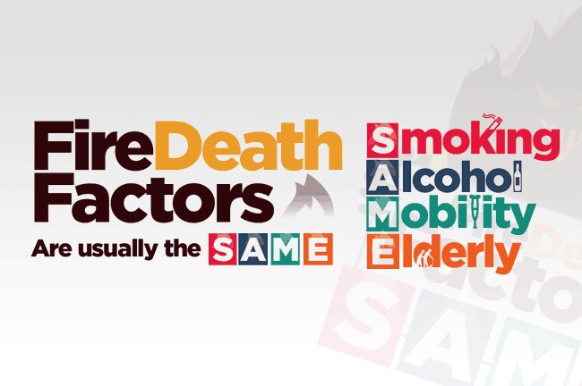 StaffsFire's tweet photo. We sadly saw another fatal fire over the weekend and are urging residents to be aware of the four fatal fire factors which increase the chances of dying in a fire. Read more about the incident here: https://t.co/dG7Qgmm8S6 #SAMEcampaign https://t.co/czoPVyvcJB