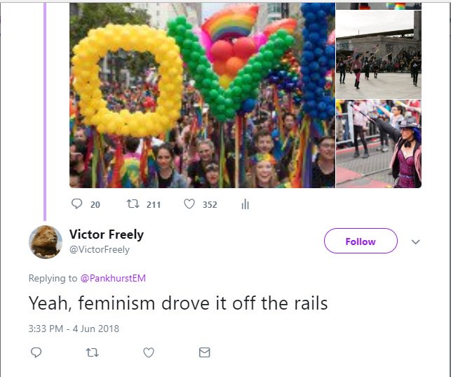 Victor has worked it out... it is all feminism's fault, Thanks Victor!