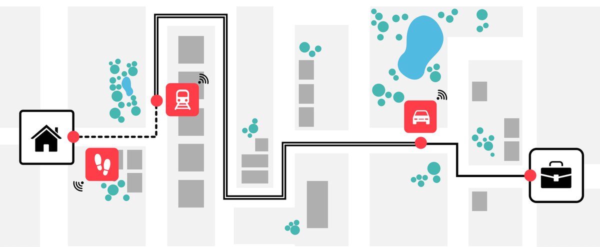 Automatically detect transport modes - distinguish when a customer is driving vs. taking public transportation with our multi-modal transport detection. Learn more on bit.ly/2GZji1T. Meet <a href="/nicholaslfuller/">Nick Fuller</a> at #TUDetroit to find out how.