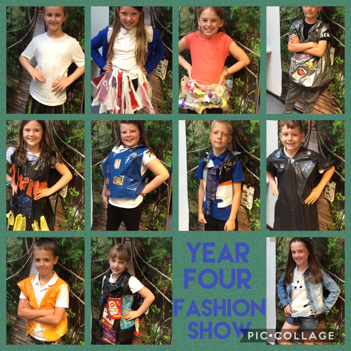 WoodsettsSchool's tweet photo. Immersion day fun -  Class  four recycled materials to create wonderful outfits.  #y4rocks #immersiondays https://t.co/Vj0ZvCgJ7D