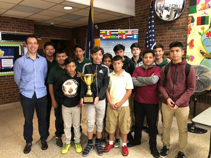 aoaathletics's tweet photo. Congrats to our middle school #soccer team on being selected as this weeks #studentathletesoftheweek #studentchampions
@DetroitPAL
@aoaathletics #itsalifestyle https://t.co/754RVGfYeT