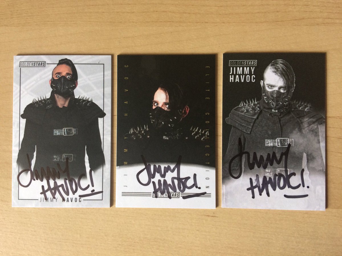 MatticusStroud's tweet photo. It’s #JimmyHavocAppreciationDay and I appreciate the fact he has a perfectly legible signature 👏 https://t.co/NI2JgenlgQ