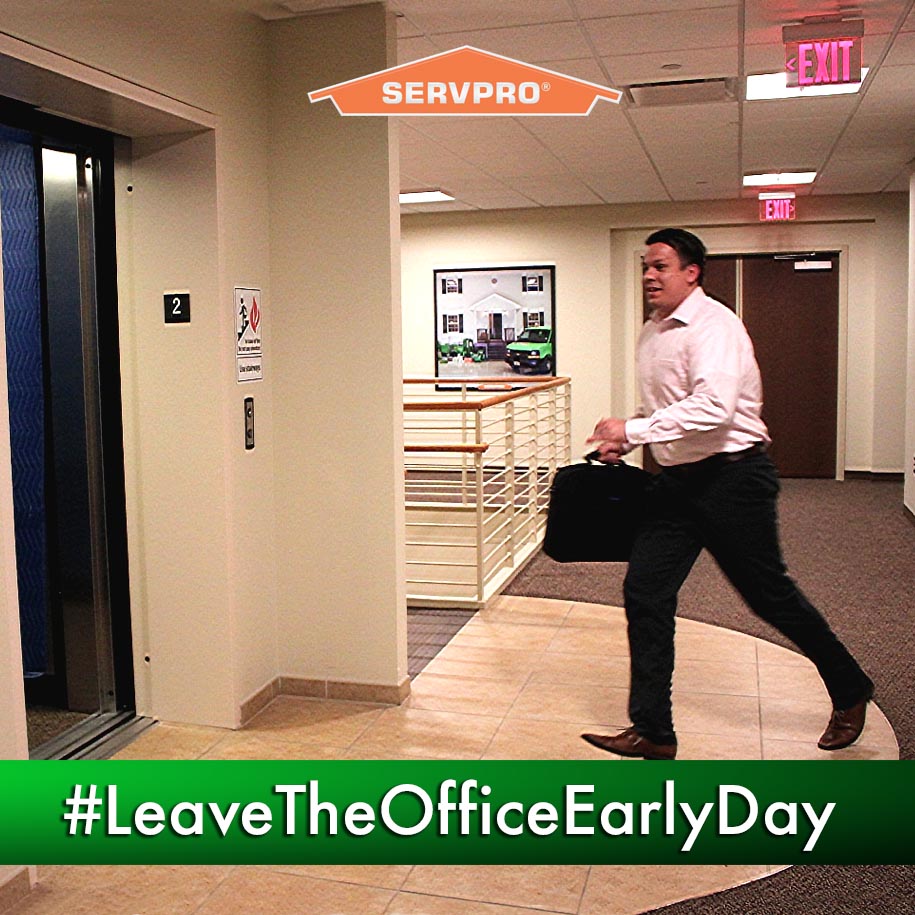 Some of us are more excited than others for #LeaveTheOfficeEarlyDay