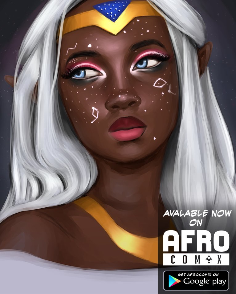 letiarts's tweet photo. Even though elves are typically found in Western folklores, we can't help think that an African elf would look just like this illustration by Damilola. You can make this picture your wallpaper by heading over to https://t.co/uyfRK8Wo3A to get it. #Afrocomix #Afrocentriccontent https://t.co/YkvVx2KDQo
