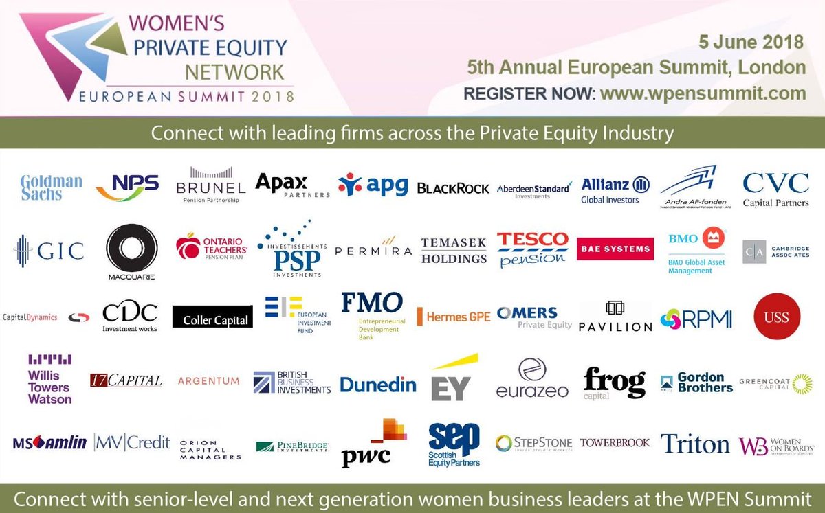 SEPInvestment's tweet photo. Looking forward to attending the 5th Annual @WPEN_ Women’s #PrivateEquity Network Summit in London tomorrow #WPEN #WomeninPE https://t.co/HpPwYWk8jL https://t.co/P8N7Anax9a