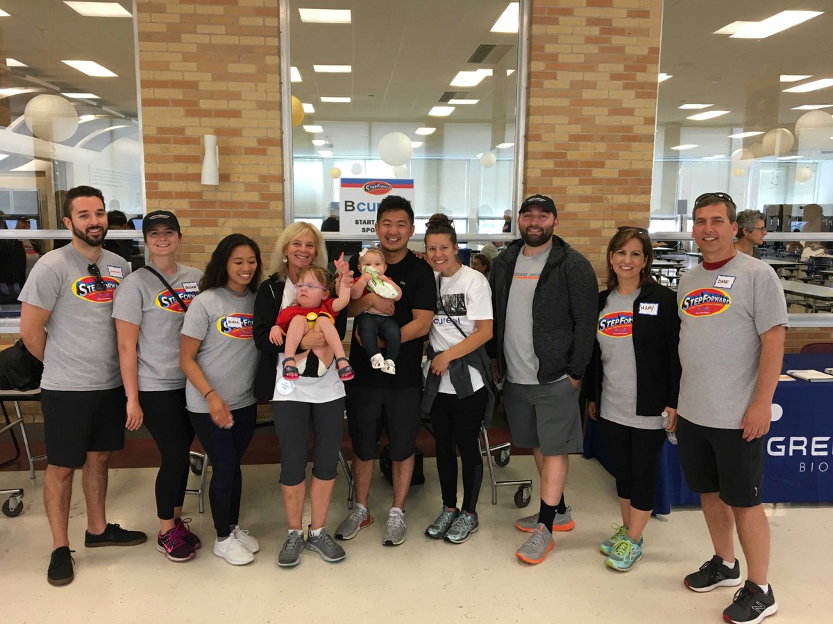 Here's the #Bcureful team at our sponsor table for the TS Alliance walk in Chicago last weekend!  Congratulations to the #TSAlliance for meeting your goal!  Looking good Diane McSwain, Scott Brown, and #YouTech!