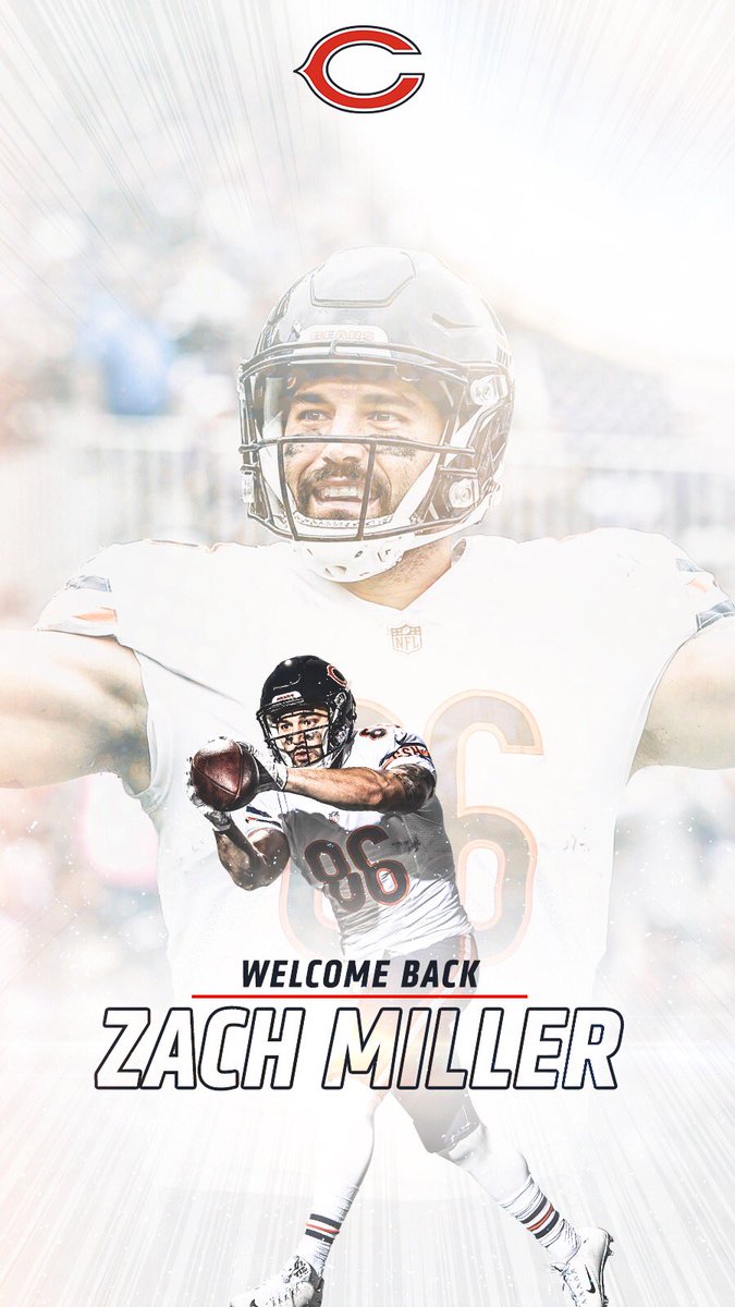 ChicagoBears's tweet photo. It makes us so happy to say...

WELCOME BACK, ZACH. https://t.co/9zj3gUoB2d