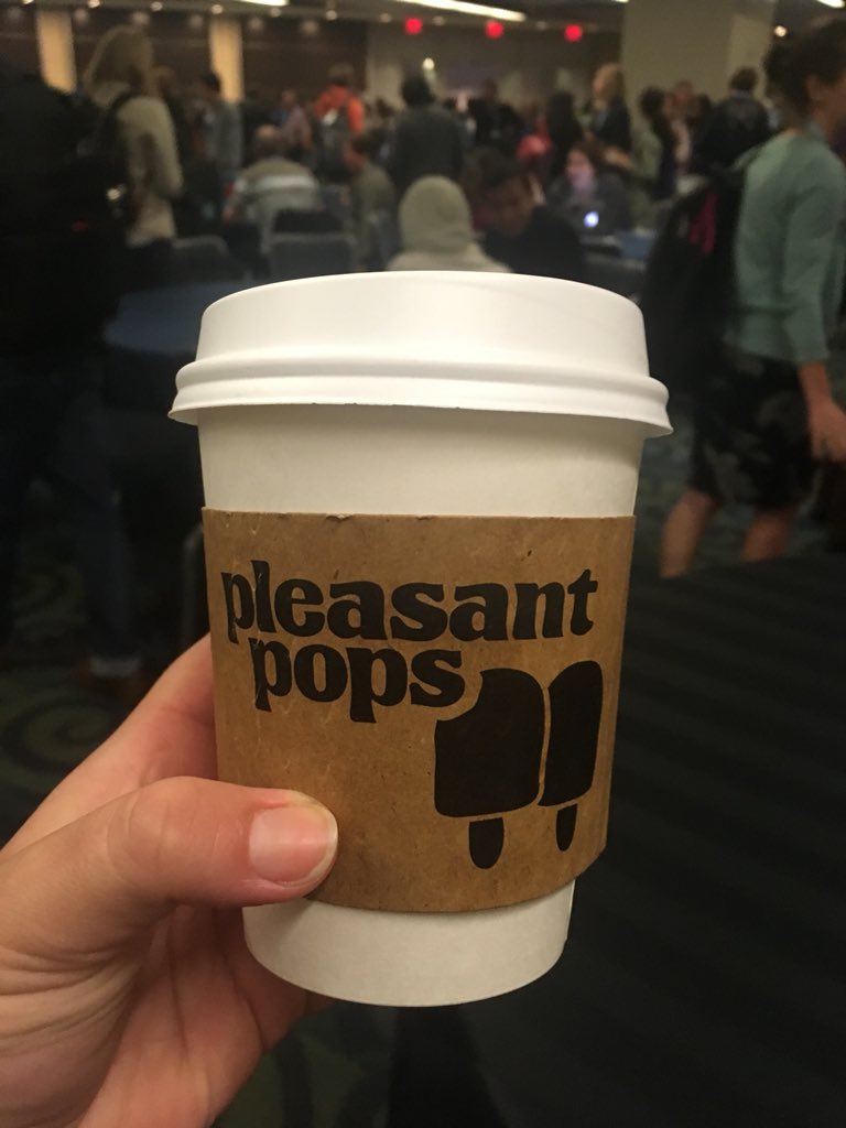avalaurio's tweet photo. #ECCWO18 go to local business @pleasantpops for your side meetings. They have gone straw free for the Ocean! https://t.co/omFkEYgJLP