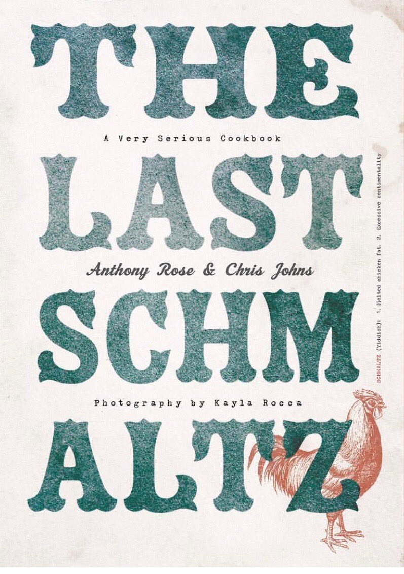 If there’s a competition for the best cookbook title going, this must surely win (to be published by Appetite <a href="/PenguinRandomCA/">PenguinRandomHouseCA</a> in Oct)