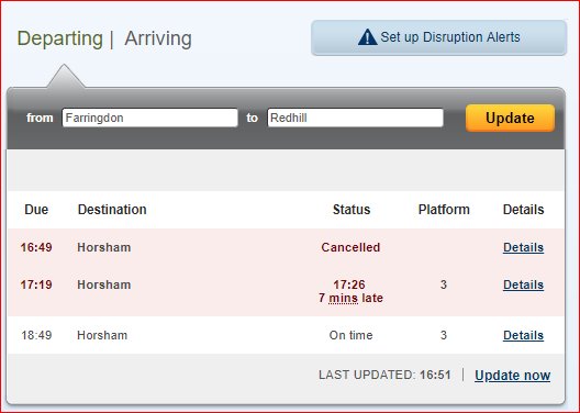 n1ck55's tweet photo. Seriously #thameslink  #thameslinkfail- four trains an hour - doesn't look like that to me. This is now getting worse each day and yet where is the accountability ?? @TLRailUK https://t.co/sTbBKQSMSg