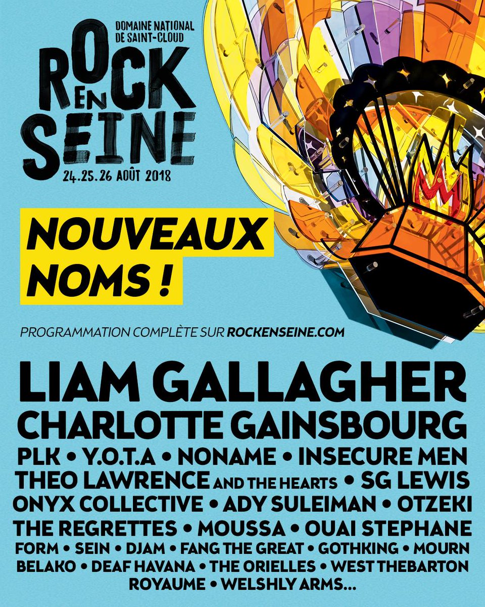 GOTHKINGMUSIC's tweet photo. See y'all August 24th at @rockenseine 😍 @DieAntwoord @PNLMusic beers? https://t.co/kbBvA7VlqD
