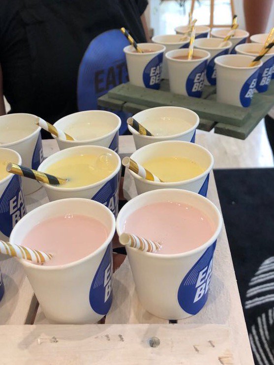 TheWhiteLabelGB's tweet photo. The White Label proving the Monday Milkshake eats for @SeventaEvents in Hammersmith today! #londoncatering #funeats #milkshakemonday #eatsandbeats #eventprofs https://t.co/w62iPG9Zn2