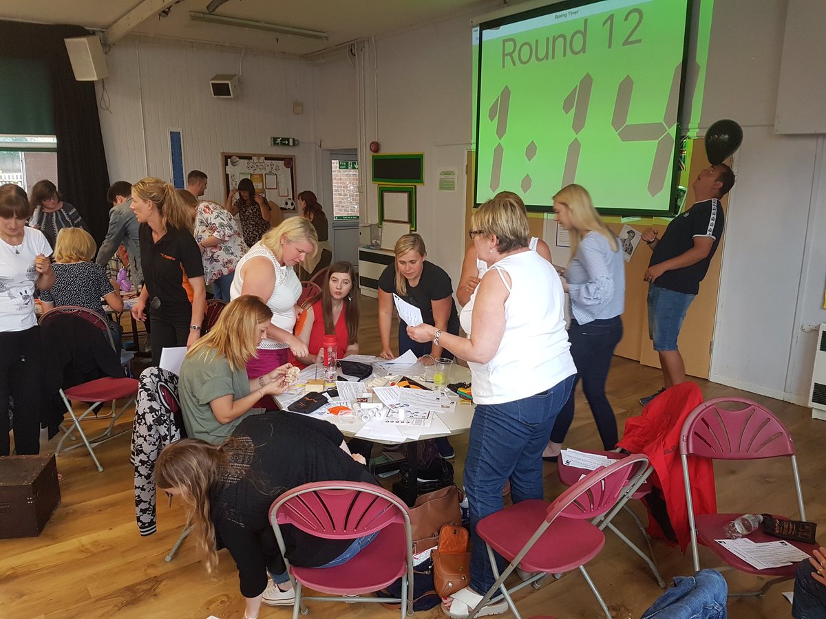 We collaborated with <a href="/HollySpringJrs/">Holly Spring Junior School</a> today completing Team building challenges! Great fun and excellent team work. Go #teamhollyspring 😁😁😁 #collaboration #Workingtogether #support #fun