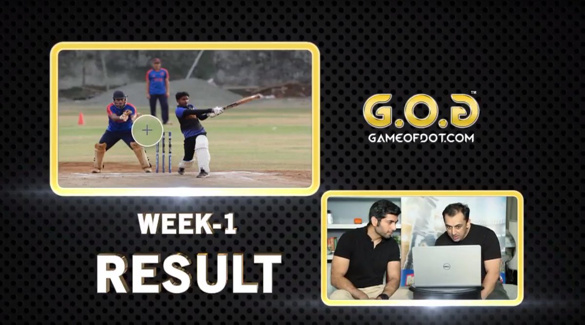 G.O.D's Cash Winner of ₹2,00,000 for Week 1 is... 
youtube.com/watch?v=goVU4-… 
#PlayGOD #SpotTheBall
