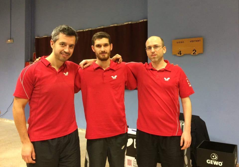 UESC_SantCugat's tweet photo. #UESCTT 🤝 Jose Martín torna al club on va jugar la temporada 2016/17. Ara mateix la plantilla pel retorn a Primera Nacional queda amb @JAntonVelazquez, Enric Bosch, Gualberto Cabello i Jose Martín.
📸 Temporada 2016/17 (Jose Martín al centre)
#UESCTT #FCTT #infoUESC 🔴⚫️ https://t.co/z5lzCQfnma