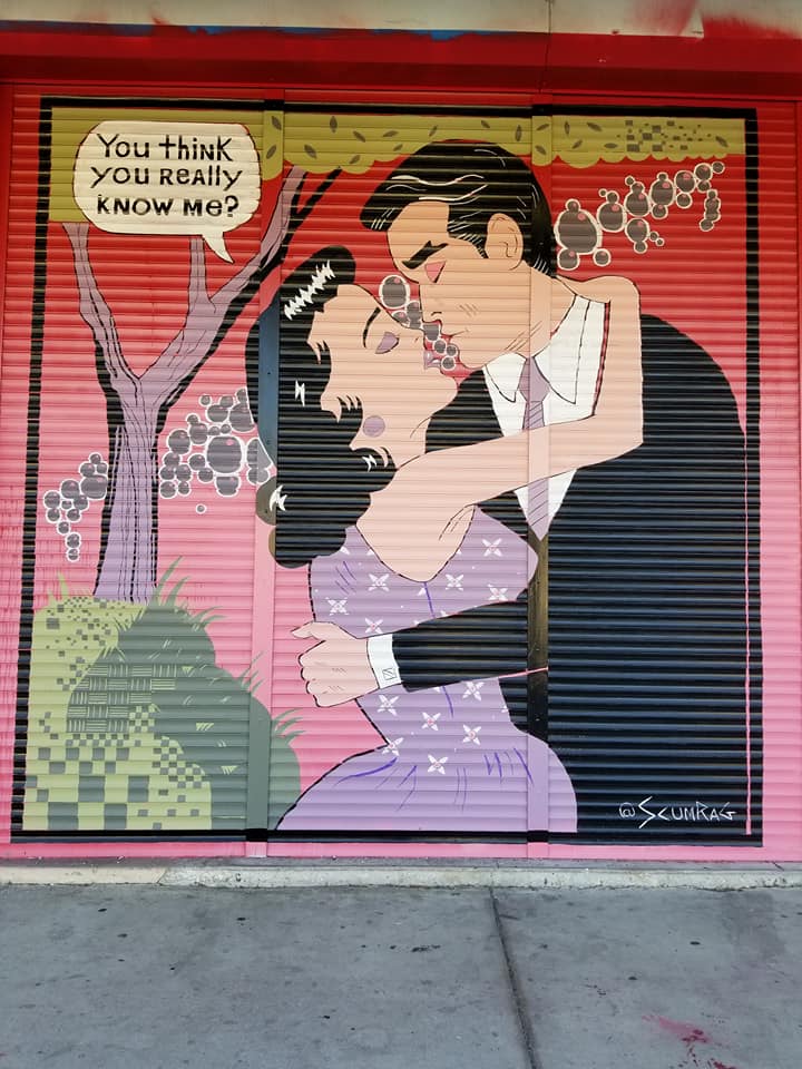 8CountTampa's tweet photo. When you get a group of artists together, you get something beautiful. In this week's #yellowbrickrow mural spotlight, we are featuring the Heights Walls' mural project on the shutters of @cafehey. This series was completed by local artists that have a connection to the cafe. https://t.co/Szc3OXlXMV