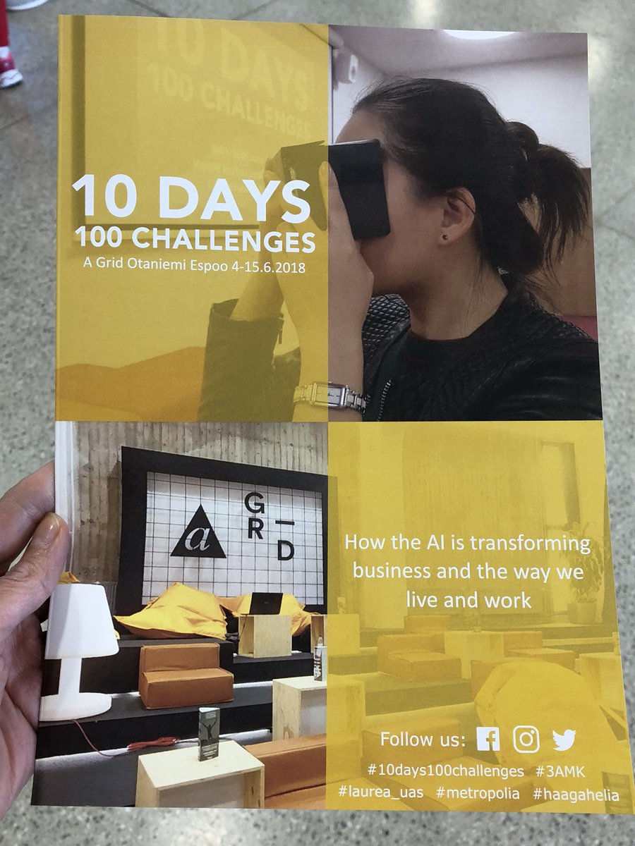 kaisa_helminen's tweet photo. Had a privilege to speak today to the participants of #10days100challenges about #aiforiacreate and @fimmic https://t.co/nl2omeos5i