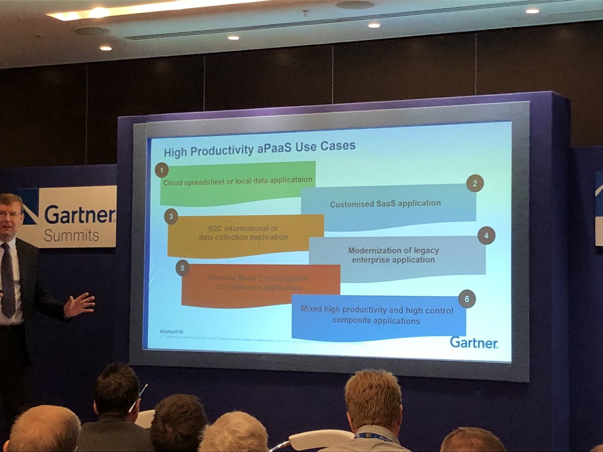What can you use <a href="/Mendix/">Mendix - Build excellent apps</a> for? Here’s Gartner’s answer. #GartnerAADI @Gartner_Events
