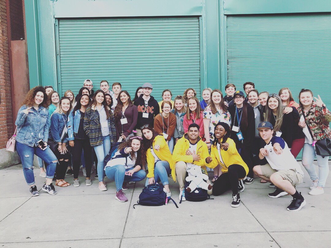 First early arrival was amazing!!  Had so much fun touring Fenway and hanging out with students!  Can’t wait to see you all today 💙💛 #Suffolksaidyes #Suffolk2022 #SuffolkUniversity