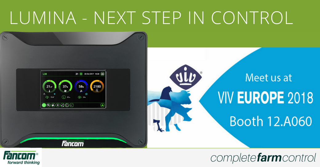 fancombv's tweet photo. The Lumina enables even the most extensive processes in the house to be operated more simply. How easy? Find it out yourself at VIV Europe. See the updated controls on booth 12.A060.
#viveurope #viveurope18 #fancombv #lumina #innovation https://t.co/xB7jZgyGaR