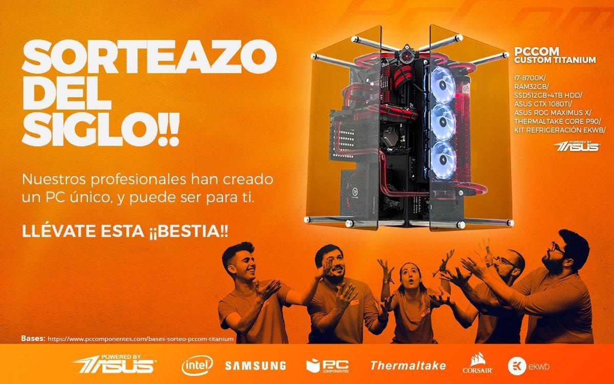 pccomponentes's tweet image. SEGUIMOS PETÁNDOLO EN TWITTER CON EL SORTEO DEL SIGLO! 

SOLO TIENES QUE HACER RT AL SIGUIENTE TWEET 👉 … 

⚡️VAMOSSSS!!!⚡️
