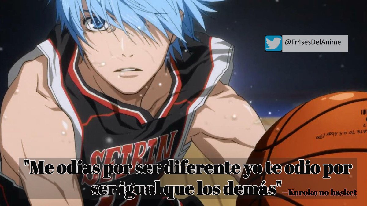 Frases de Kuroko No Basket - Animedia