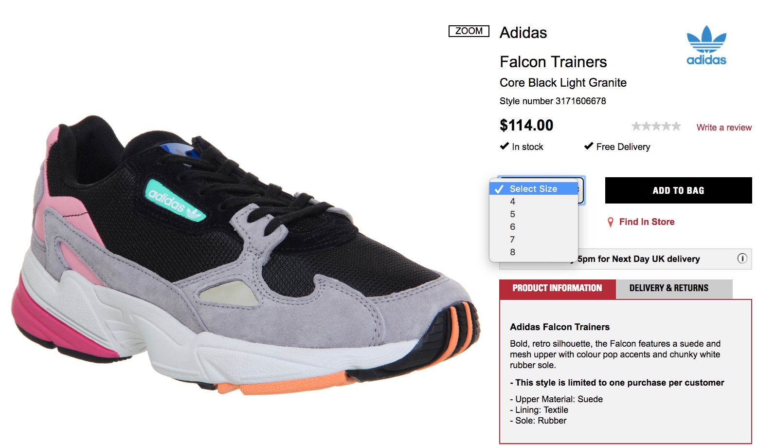 adidas falcon offspring