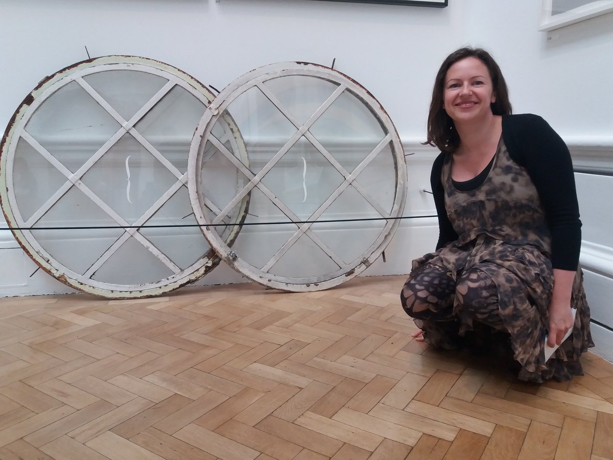 FairgroundFable's tweet image. Me and my work, curated by Conrad Shawcross! @Conradshawcross @MAFineArtLSFPA @royalacademy