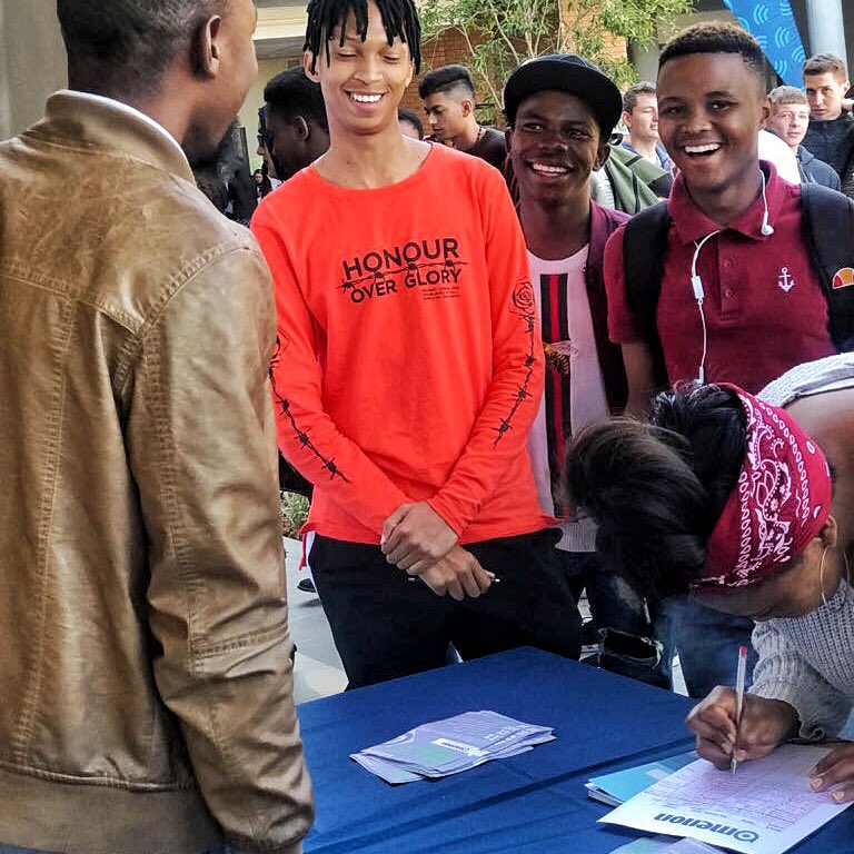 Omenon_SA's tweet photo. Nothing motivates us like driven individuals who attend career Expo’s and follow through with signing up! It all begins with you #letopportunitiesfindyou #omenonSA https://t.co/nkPH3Oj2bH