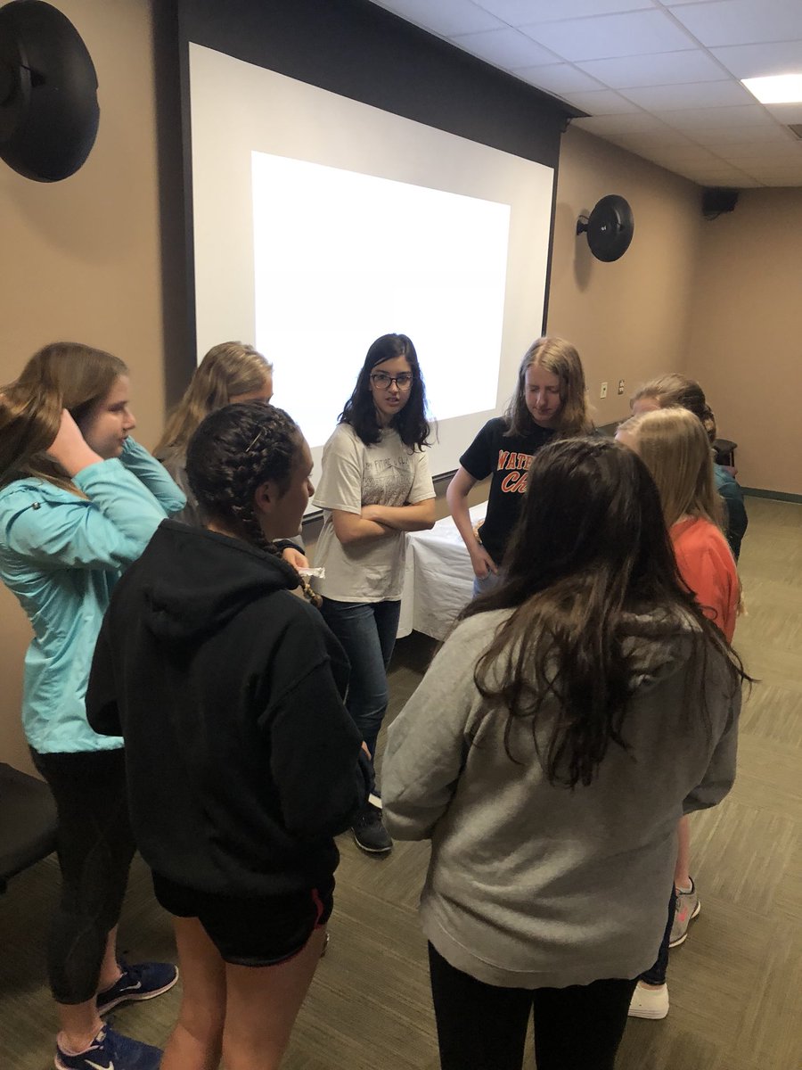 Great start to the our first Team Leadership day hosted by <a href="/cameronnicoled/">cam</a> with student leaders from Seniors to incoming Freshmen! #WHSnow <a href="/watertownhs18/">OFFICERS OF 2018</a> <a href="/class2019_WHS/">Class Of 2019</a> <a href="/Classof2020WHS/">WHS Class of 2020</a> <a href="/whs_2021/">WHS Class Of 2021</a> <a href="/SwiftMiddle/">Swift Middle School</a>