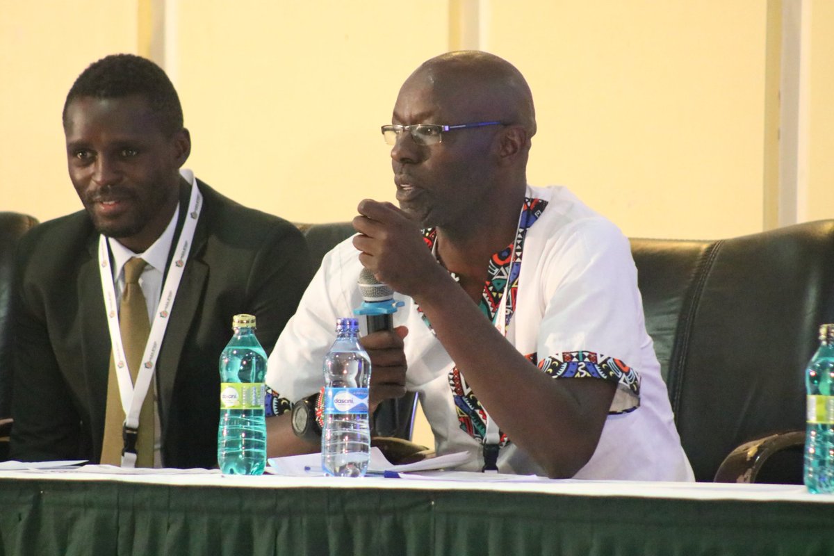 SpiritOfKisumu's tweet photo. The Kenya Football Symposium #KEFOS2018 currently ongoing at the @KICC_kenya.Among key topics being discussed include football challenges &amp; opportunities, Role of media/social media,fans and football development,talent identification,marketing e.t.c. #SpiritOfKisumu https://t.co/g6JNFoVD2K