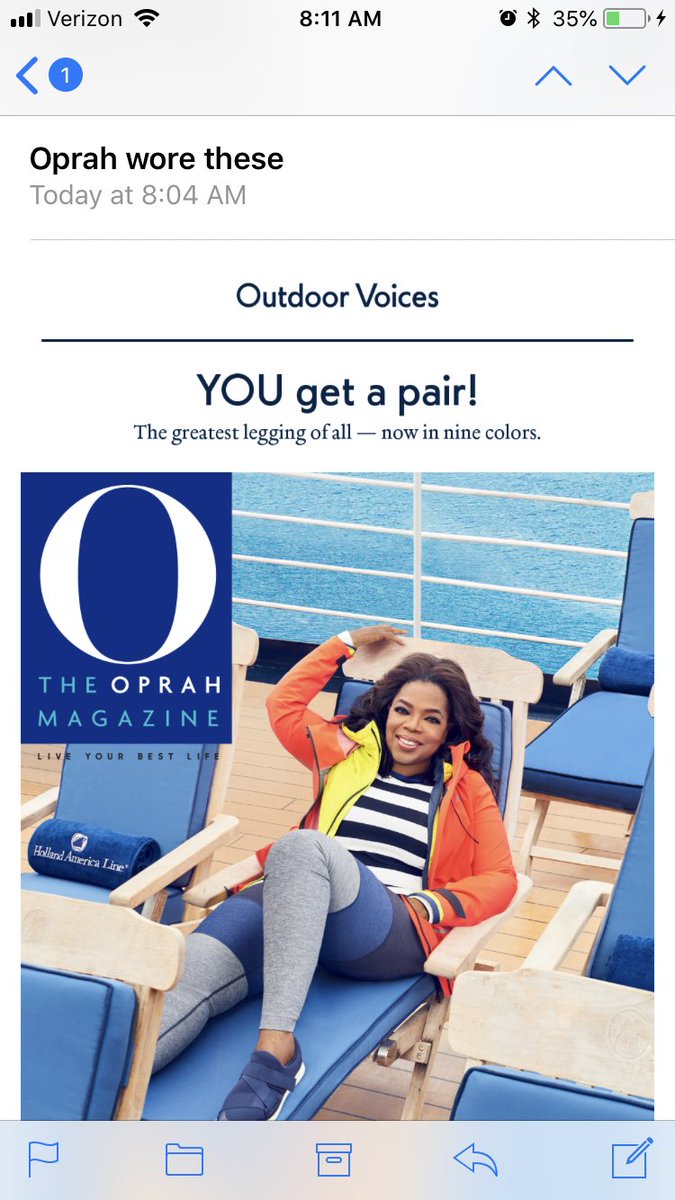 Simple and impactful email marketing cause <a href="/Oprah/">Oprah Winfrey</a>. My favorite subject line of all time.