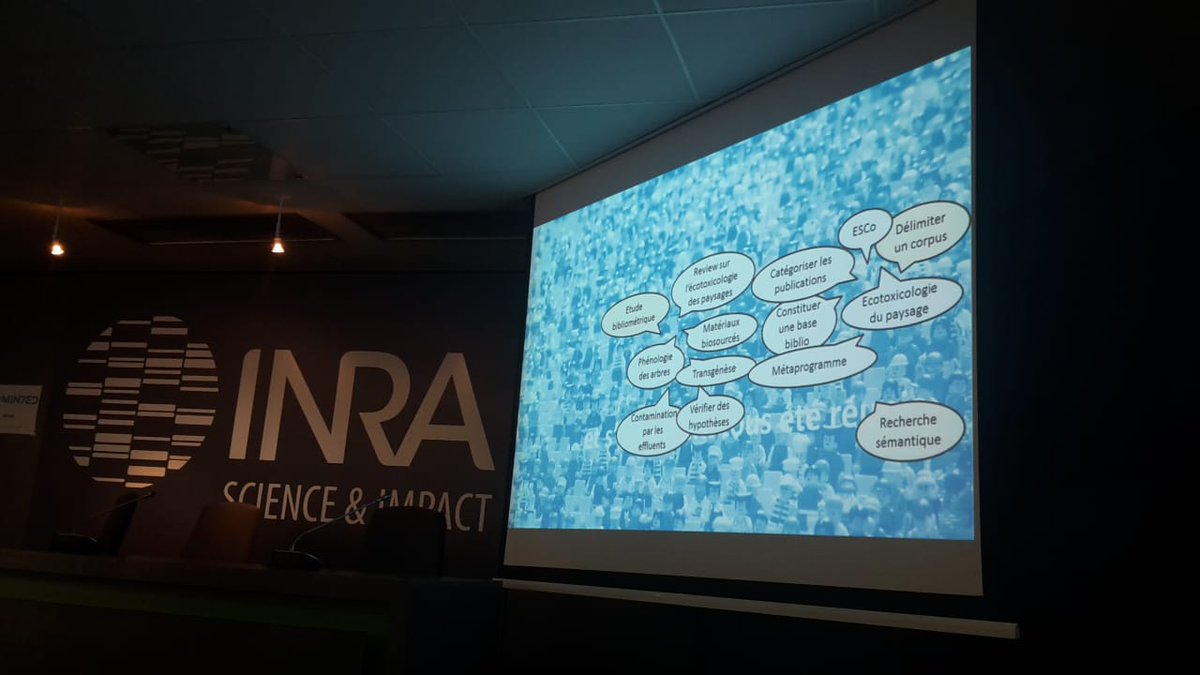 Répondre à des besoins diversifiés : le #TDM au service de la bibliométrie à l’extraction d’information « haute couture » par @SopAubin de l' @ist_inra #OMTDay #TextMining <a href="/openminted_eu/">OpenMinTeD</a>