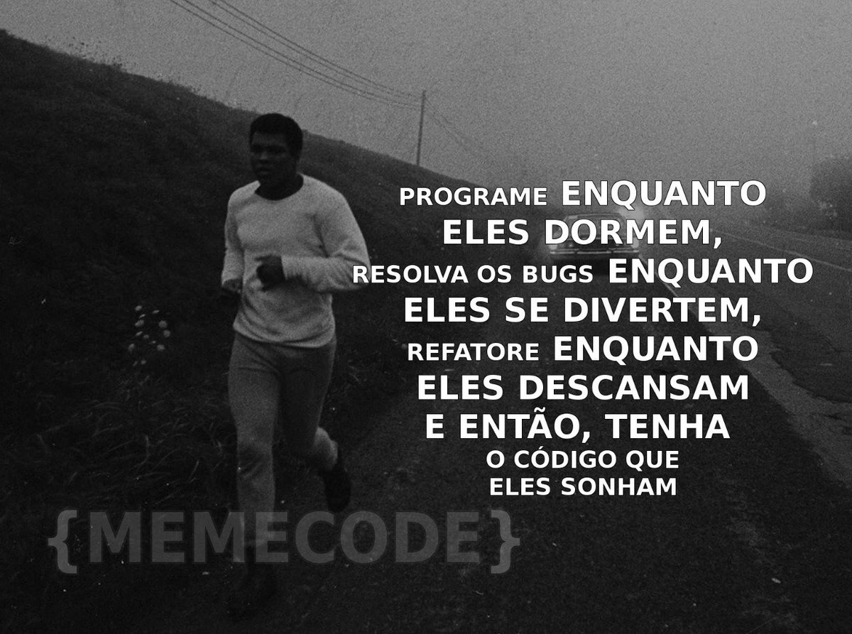 laycarvalh's tweet image. Bom dia! Let&apos;s code! #memecode