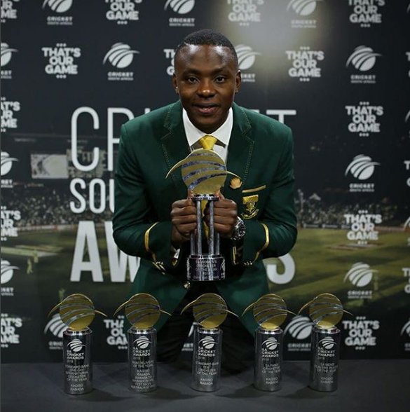 People_SA's tweet photo. Congrats @KagisoRabada25 &amp; @danevn81! https://t.co/wliAGClTTx #CSAawards18 #ProteaFire #alwaysrising #peoplecricket #thatsourgame https://t.co/y2dgTrH8MO