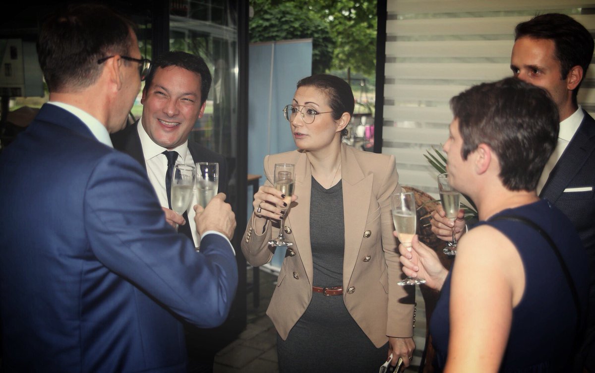 Georgije's tweet photo. Celebrating opening of our new office in Skopje 
#CMS #Law #LawFirm #Macedonia https://t.co/qp9GwFsNc0