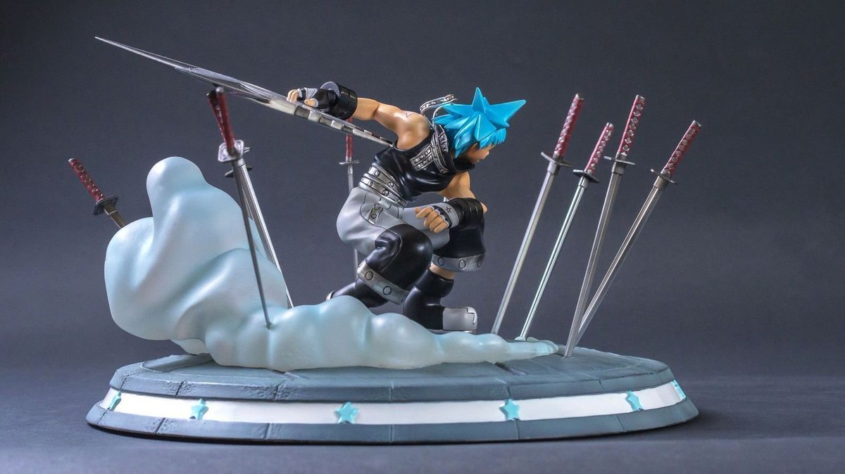 Aniessentials's tweet image. BLACK ☆ STAR COUNTER-STRIKES (Limited Edition only 250 pieces made!)
An extremely rare Figurine, We only have 1 left in stock!!!
Visit buff.ly/2GNoLJp

#Aniessentials #SoulEater #BlackStar #Tsume #Anime #Manga #Otaku #rare #Anime2018 #Figurine #Tsubaki #Mifune #limited