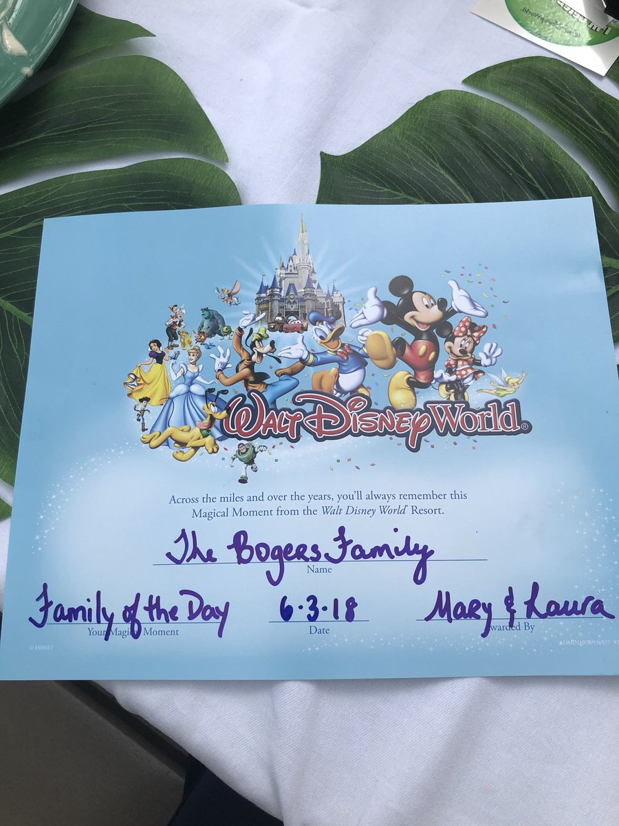 FishersMouse's tweet image. We had an awesome time at Disney’s Typhoon Lagoon yesterday!  The amazing Cast Members selected this crazy brood as their Family of the Day. Which even included a pail of ice cream goodness. We even left without anyone getting burned...it was a great day!  #disneyparks