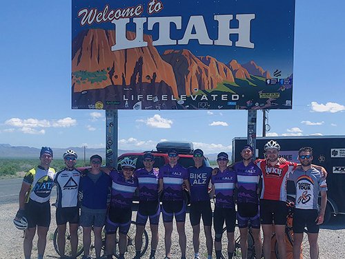 wku's tweet photo. Today@WKU for June 4: @Bike4Alz riders in Utah as cross country ride continues; plus View from the Hill; news from @WKUBasketball, @WKUFootball, @WKUAdmissions, @WKUAlumni &amp; more on WKU News at https://t.co/QcMwNBKbdE https://t.co/3tSjkoeyvf